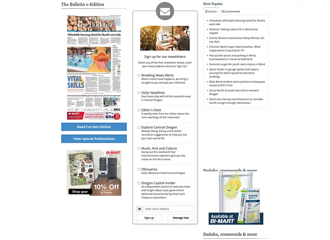 Bend Bulletin • February 22, 2023