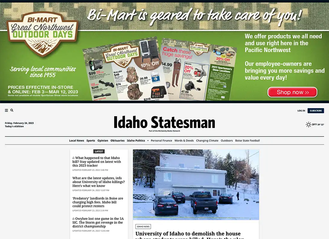 Idaho Statesman • February 24, 2023