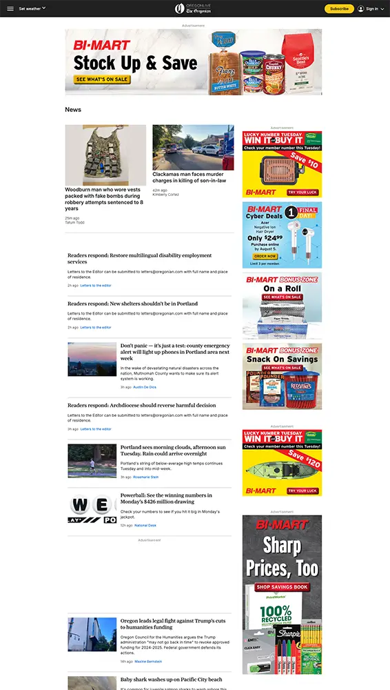 Oregonlive • August 5, 2025
