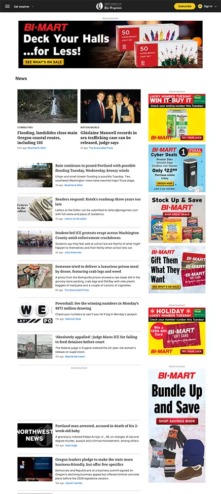 Oregonlive • December 9, 2025