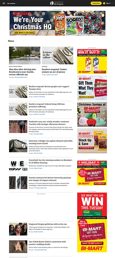Oregonlive • December 16, 2025