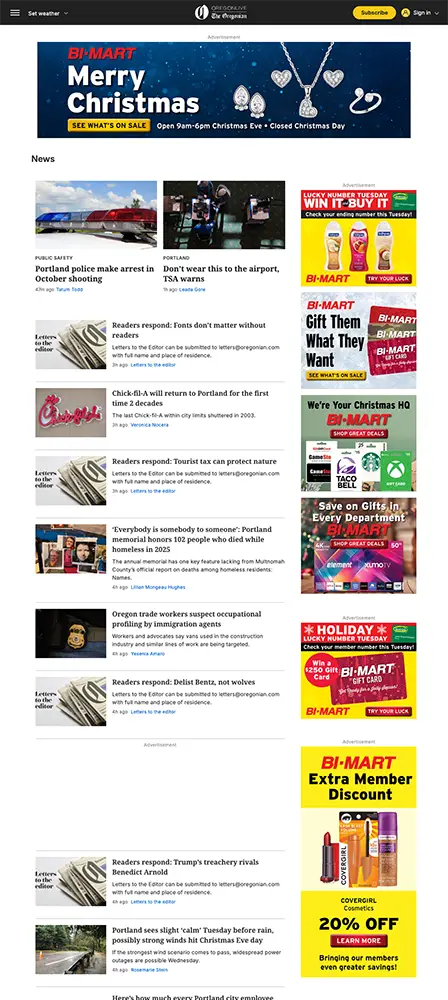 Oregonlive • December 23, 2025