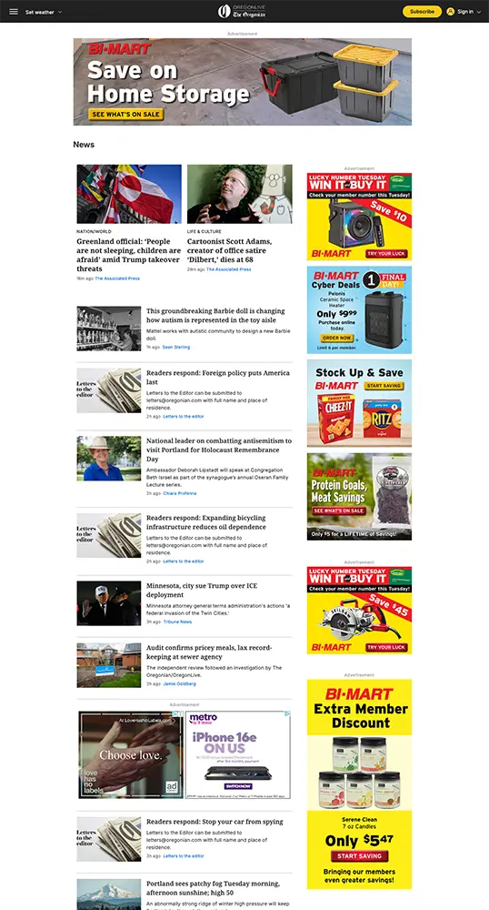 Oregonlive • January 13, 2026