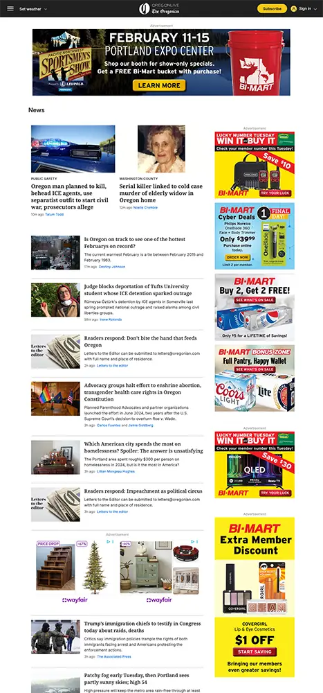 Oregonlive • February 10, 2026