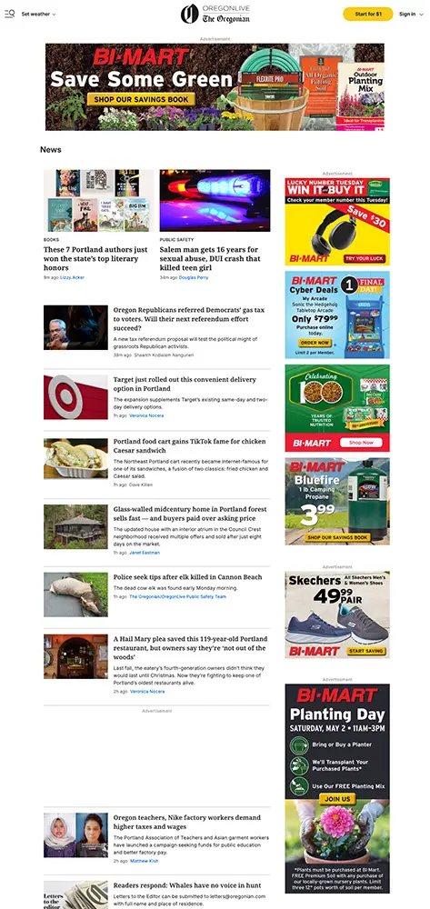 Oregonlive • April 21, 2026
